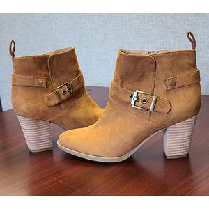 Frank Sarto Dorinda Ankle Boots Size 7.5